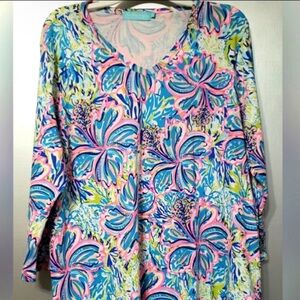 ANTHONY’S RESORT WEAR/Lulu-B: ¾ Sleeve Top
